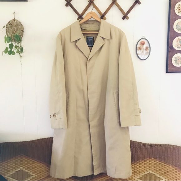 Dior Other - Christian Dior Vintage Monsieur Lined Trench Coat
